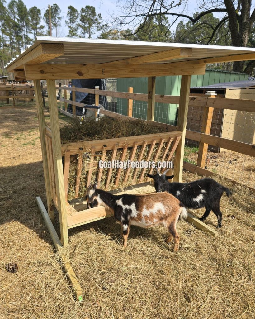goat hay feeders