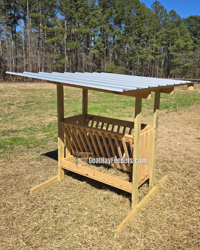 goat hay feeders