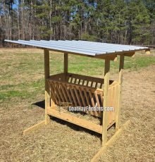 goat hay feeders